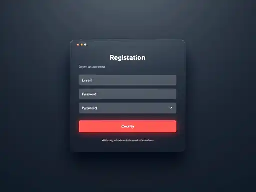 PlayAmo registration and setup visual